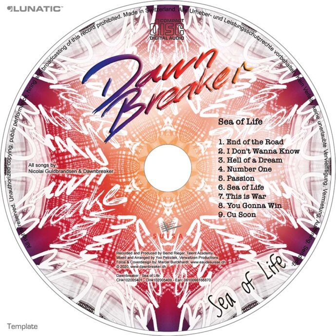 eaudesuisse cd dawnbreaker cd sea of life